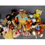 Ty Beanies, BHS, Other - Over 30 modern soft and plush toys including Pudsey Bear,