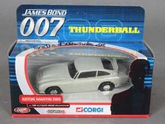 Corgi - James Bond - A signed boxed Thunderball Aston Martin DB5. # TY06901.