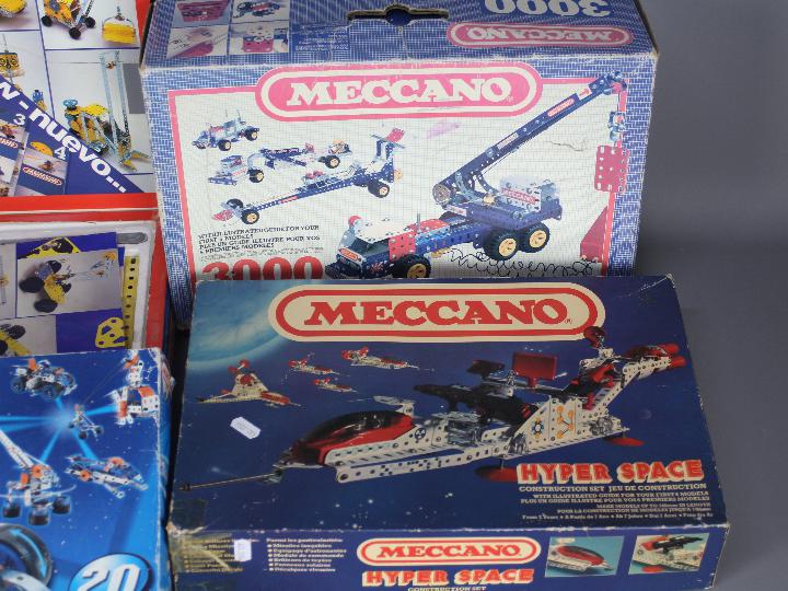 Meccano - 4 x boxed Meccano constructions sets, Hyper Space, No.4, No.20, 3000. - Image 2 of 3