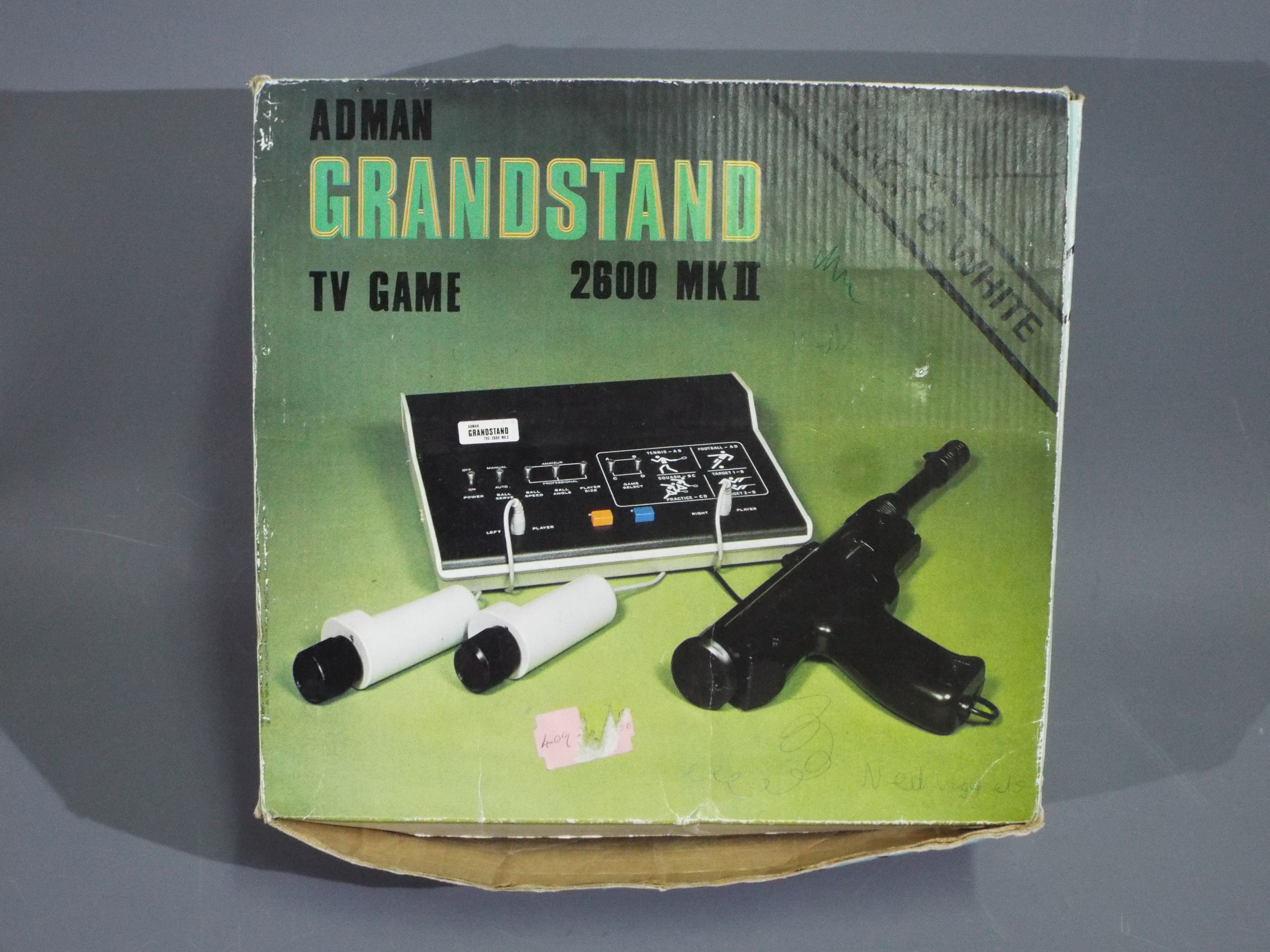 Adman - A boxed vintage Adman Grandstand 2600 MKII TV Game (Black & White). - Image 3 of 3