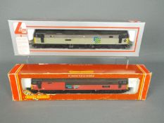 Hornby - Two boxed Class 47 OO gauge diesel locomotives. Lot includes Hornby R346 Op.No.