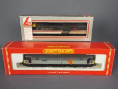Hornby - 2 x boxed 00 gauge locos which have been re liveried and re numbered,