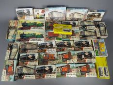 Airfix - A collection of approximately 30 boxed OO gauge railway model kits - around 1/3 of the