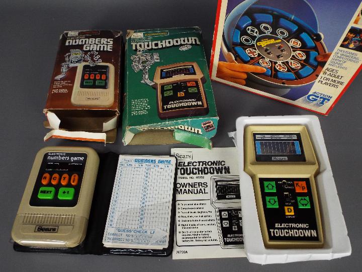 Action GT, Sears - Three boxed vintage electronic games. - Image 2 of 3