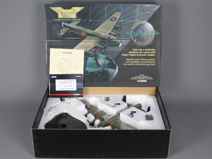 Corgi - A boxed limited edition Aviation Archive Sights & Sounds Avro Lancaster MkIII 617 Sqadron
