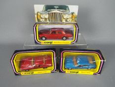 Corgi - Three boxed diecast model cars by Corgi.