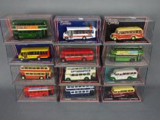 Corgi Original Omnibus - A fleet of 12 x boxed limited edition bus models in 1:76 scale including #