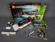Lego - Ghostbusters - A boxed Lego Ideas Ghostbusters Ecto-1 Ambulance with 4 x figures. # 21108.