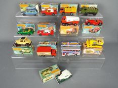 Matchbox - A collection of 13 x boxed Matchbox Superfast models including # 3 Porsche 911 Turbo in