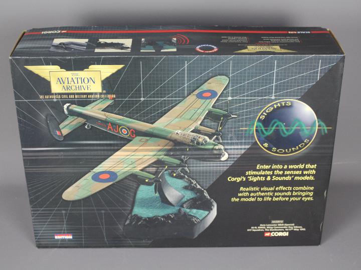 Corgi - A boxed limited edition Aviation Archive Sights & Sounds Avro Lancaster MkIII 617 Sqadron - Image 4 of 4
