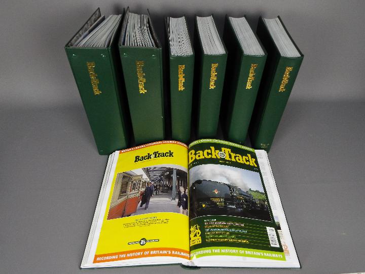Back Track - Seven binders of the historical railway journal 'Back Track'.