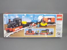 LEGO - A vintage boxed Lego set #7727 Electric Goods Train Set.