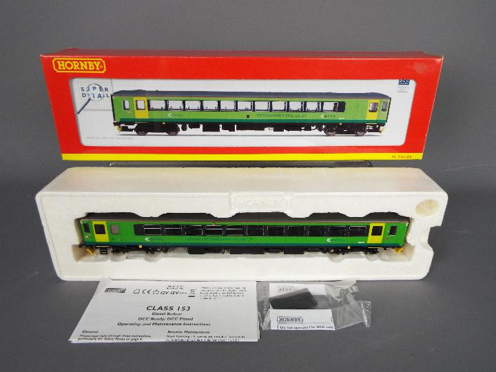 Hornby DCC Ready - A boxed Super Detail Class 153 DMU in Central Trains livery operating number