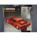 Pocher, Rivarossi - A large 1:8 scale #K71 Ferrari Testarossa model kit by Pocher.