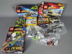 Lego - A collection of boxed sets including # 76040 Brainiac Attack, # 76011 Batman Man-Bat Attack,