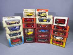 Matchbox - Ertl - A group of 20 x cars mostly in 1:43 scale including # Y-11 1938 Lagonda Coupe,