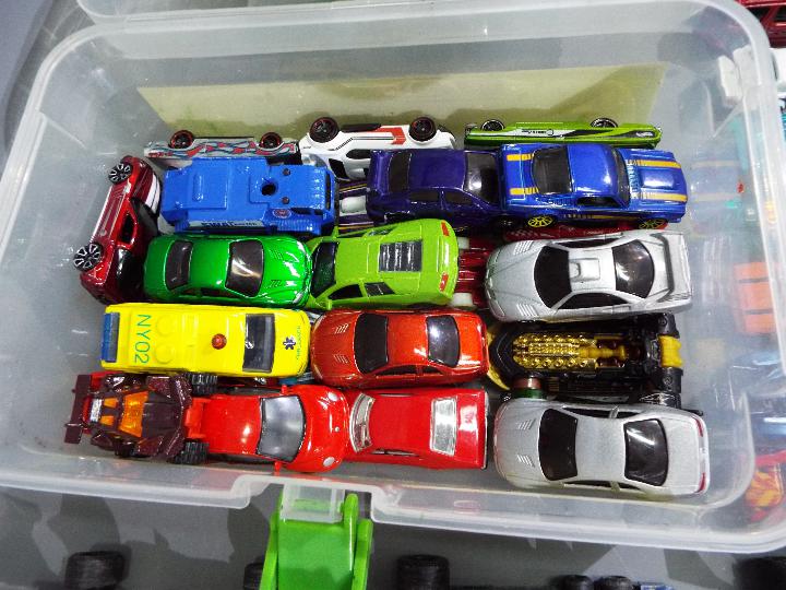 Hot Wheels - Matchbox - A box of 50 plus loose diecast cars including 37 x Hot Wheels models, - Image 2 of 2