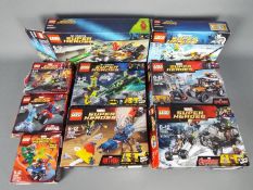 Lego - A collection of 9 x boxed sets including # 76039 Ant-Man Final Battle,