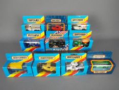 Matchbox - A collection of 10 x unopened boxed 1980s Matchbox truck,