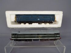 Airfix - 2 unboxed 00 gauge class 31 locos, BR dark green operating number D5531,