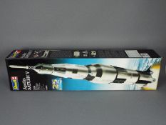 Revell - A boxed Revell 1:96 scale #04805 Apollo; Saturn V plastic model kit.