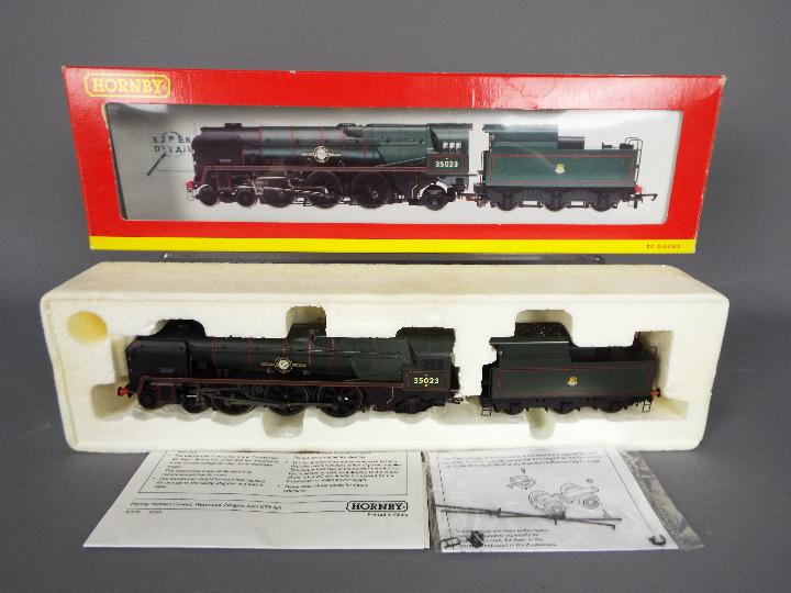 Hornby Super Detail - A boxed 00 gauge 4-6-2 Merchant Navy Blass loco Holland - Afrika Line