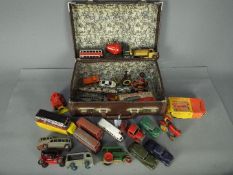 Dinky Toys, Matchbox, Tonka, Kembo - A collection of unboxed diecast model vehicles.