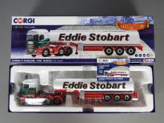 Corgi - Eddie Stobart - A boxed limited edition Scania R Highline Fuel Tanker named Charlotte.