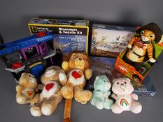 Care Bears, Other - Five unboxed vintage Care Bears, including Champ Bear,