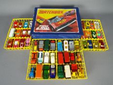 Matchbox - A vintage Matchbox 48 x car Carry Case with 4 x trays and 48 x vehicles including # 20