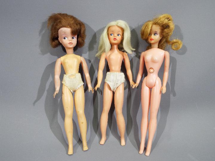 Sindy Dolls - A group of 3 x vintage dolls including 2 x Sindy's.