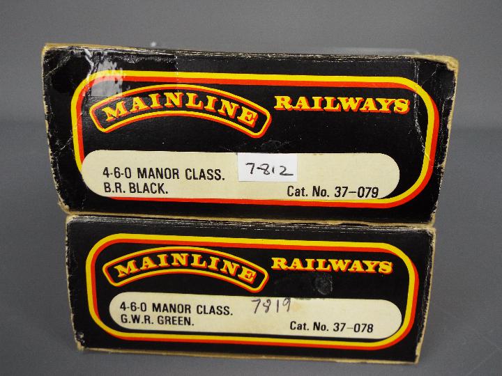 Mainline - 2 x boxed 00 gauge 4-6-0 Manor Class locos, #37078 Hinton Manor number 7819, - Image 2 of 2