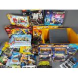 Lego - Hot Wheels - Corgi - A quantity of Lego items including 2 x sets, several empty boxes,