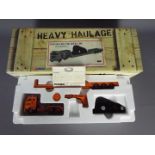 Corgi Heavy Haulage - A boxed limited edition Volvo F88 3 Axle Low Loader & Load in Hoveringham