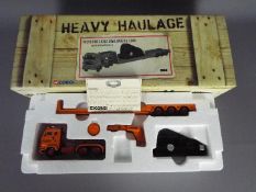 Corgi Heavy Haulage - A boxed limited edition Volvo F88 3 Axle Low Loader & Load in Hoveringham