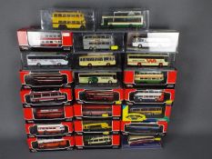 Corgi Original Omnibus - A group of 23 x boxed limited edition bus models including # 42403 Bedford