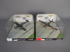 Corgi Aviation Archive - 2 x boxed 1:72 scale WWII Legends series models,