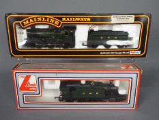 Lima, Mainline - Two boxed OO gauge steam locomotives,