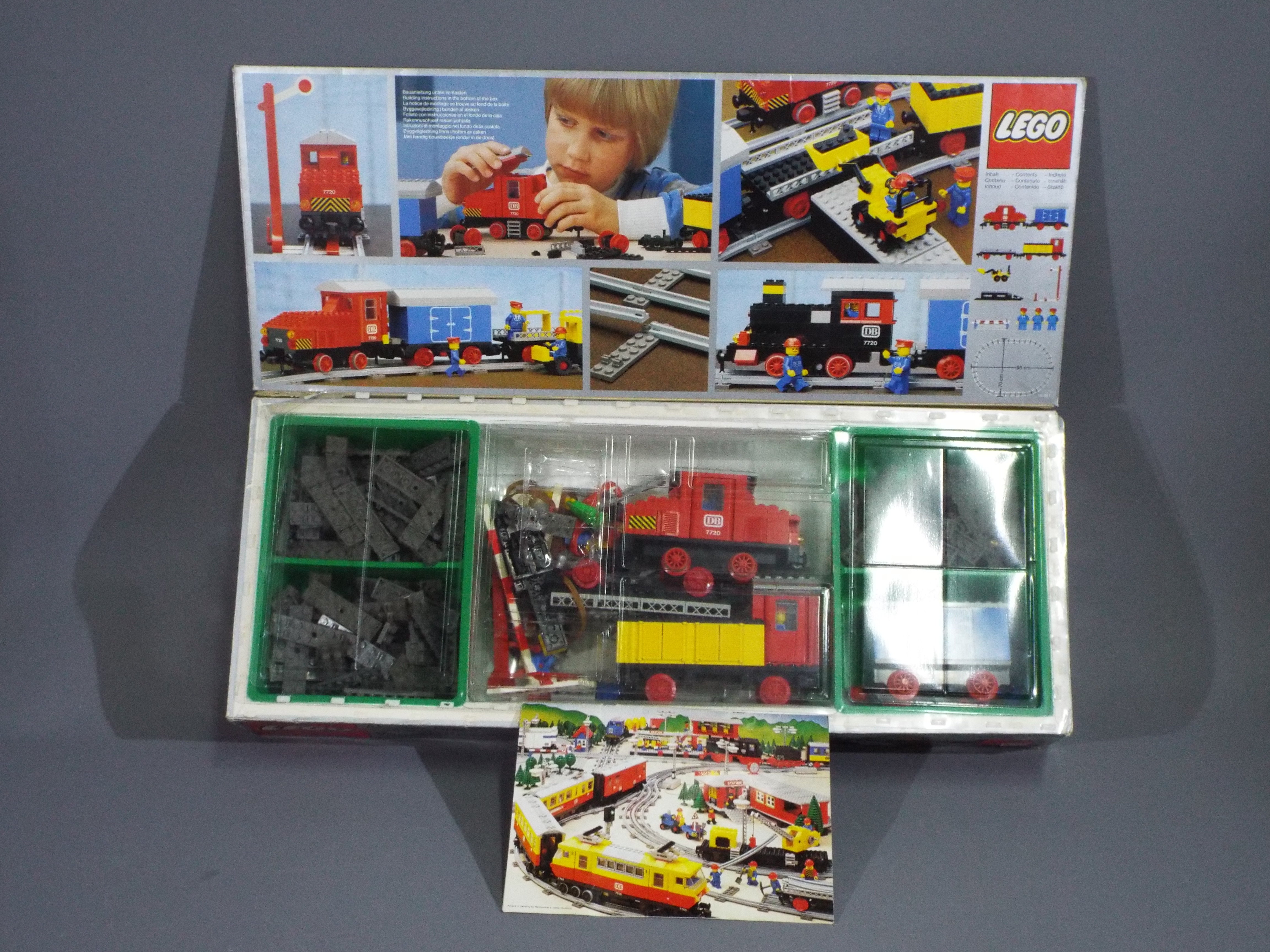 LEGO - A vintage boxed Lego set #7720 Battery Train Set. - Image 2 of 3