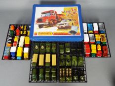 Matchbox - A 1979 Matchbox Superfast 48 Car Carry Case with 4 internal trays containing 48