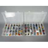 Lego - A collection of 56 x Lego figures including Batman, Robin Hood, Wonder Woman and similar.