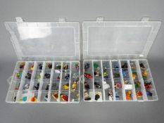 Lego - A collection of 56 x Lego figures including Batman, Robin Hood, Wonder Woman and similar.