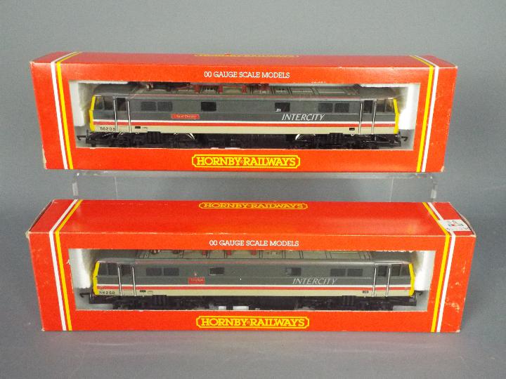 Hornby - 2 x boxed 00 gauge BR Bo-Bo Electric Class 86 locos which have been re numbered and re