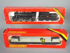 Hornby - 2 x boxed 00 gauge locos, # R857 Ivatt Class 2 2-6-0 stem loco operating number 46400,