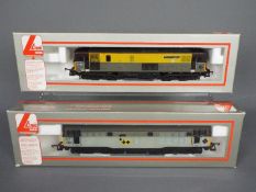 Lima - 2 x 00 gauge locos that have been re liveried and re numbered,