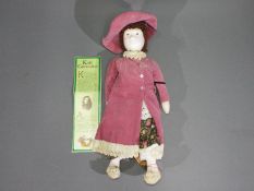 Kate Greenaway - A kit made Kate Greenaway doll 'Little Ann' The doll which measures approximately