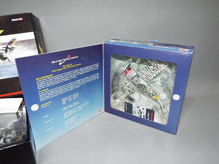 Corgi Aviation Archive, Hobby Master - Two boxed diecast military aircraft. - Image 2 of 3