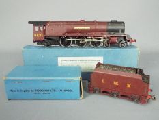 Hornby Dublo - A boxed Hornby Dublo EDL2 4-6-2 3-rail steam locomotive Op.No.