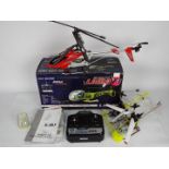 E sky - 2 x radio controlled helicopters,