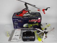 E sky - 2 x radio controlled helicopters,